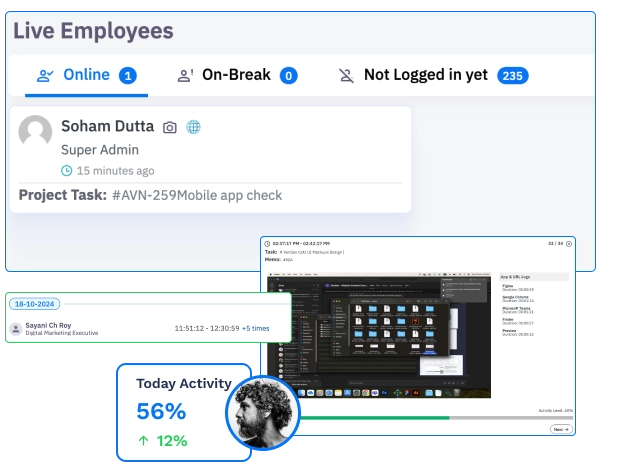 Employee Productivity Monitoring Software – TeamTrace