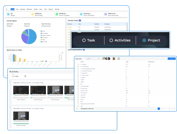 Employee Productivity Monitoring Software – TeamTrace